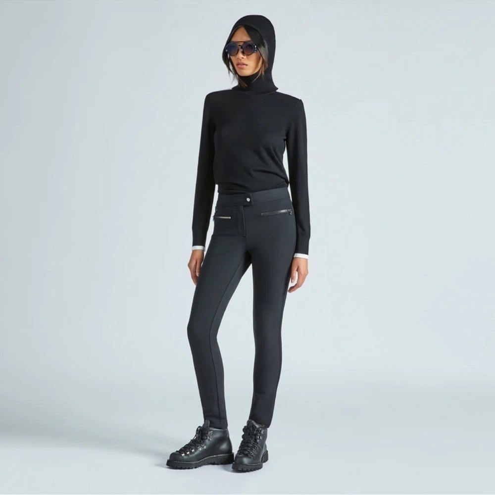 Erin Snow Jes Pant Racer Black $478. Excellent Size 4